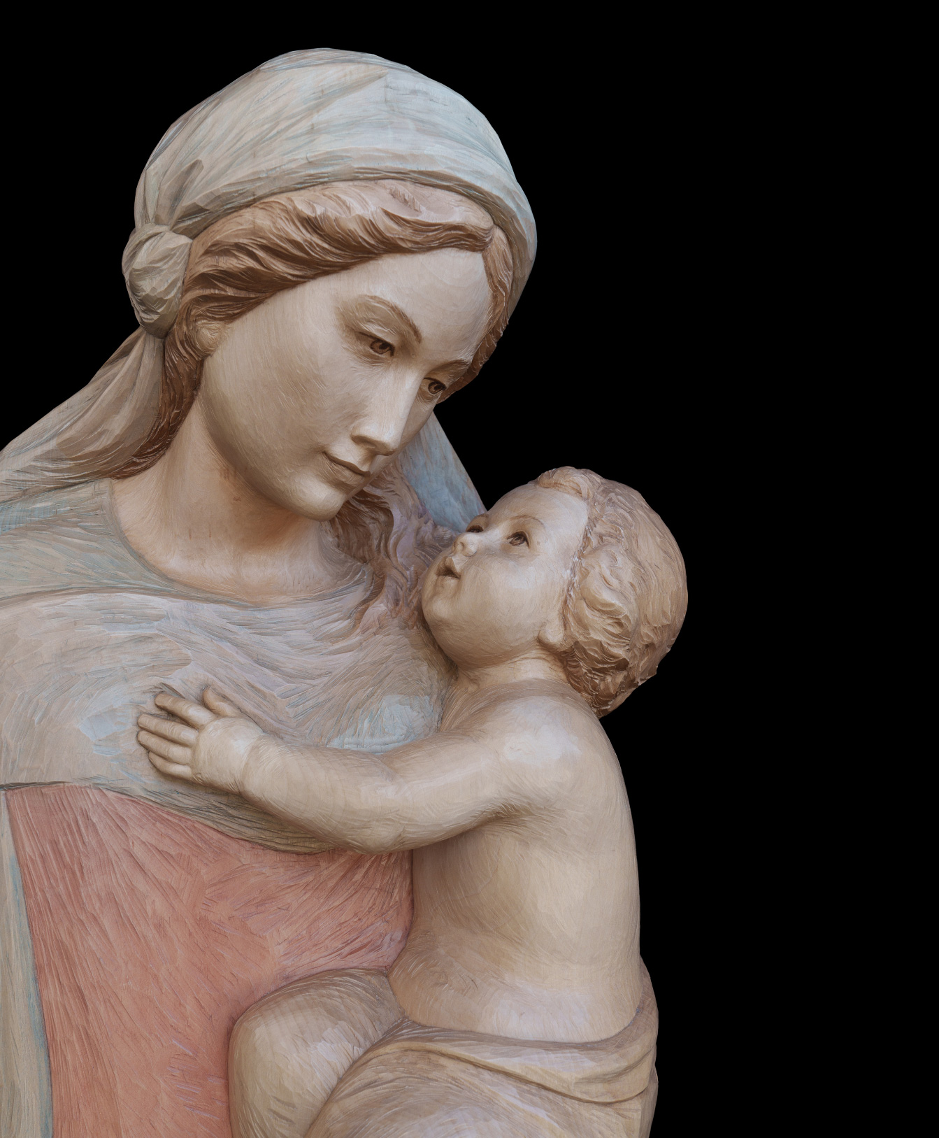 Dettaglio Madonna con Gesu Bambino